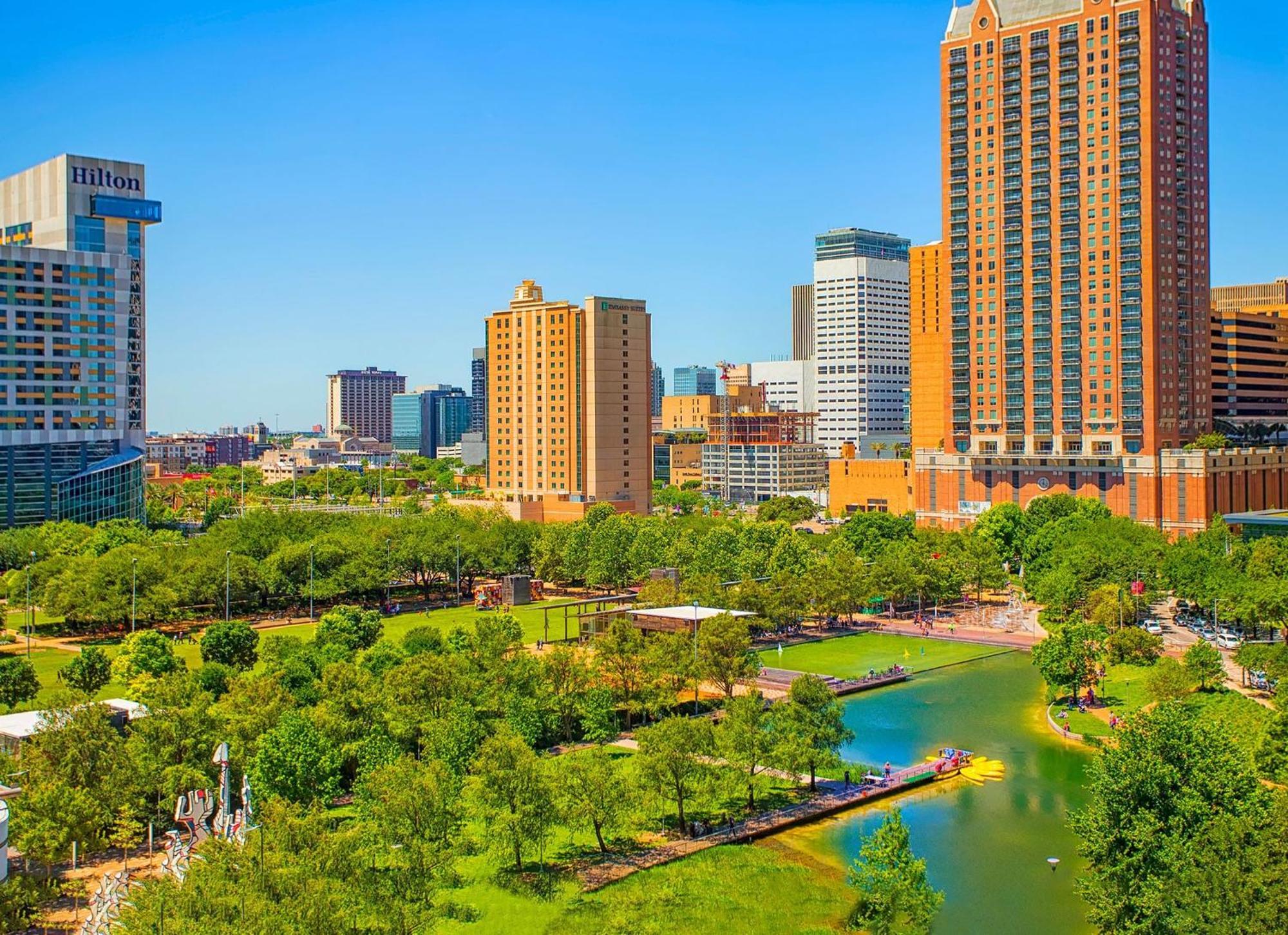 Contemporary Downtown Houston Your Home Base For City Adventures! Экстерьер фото
